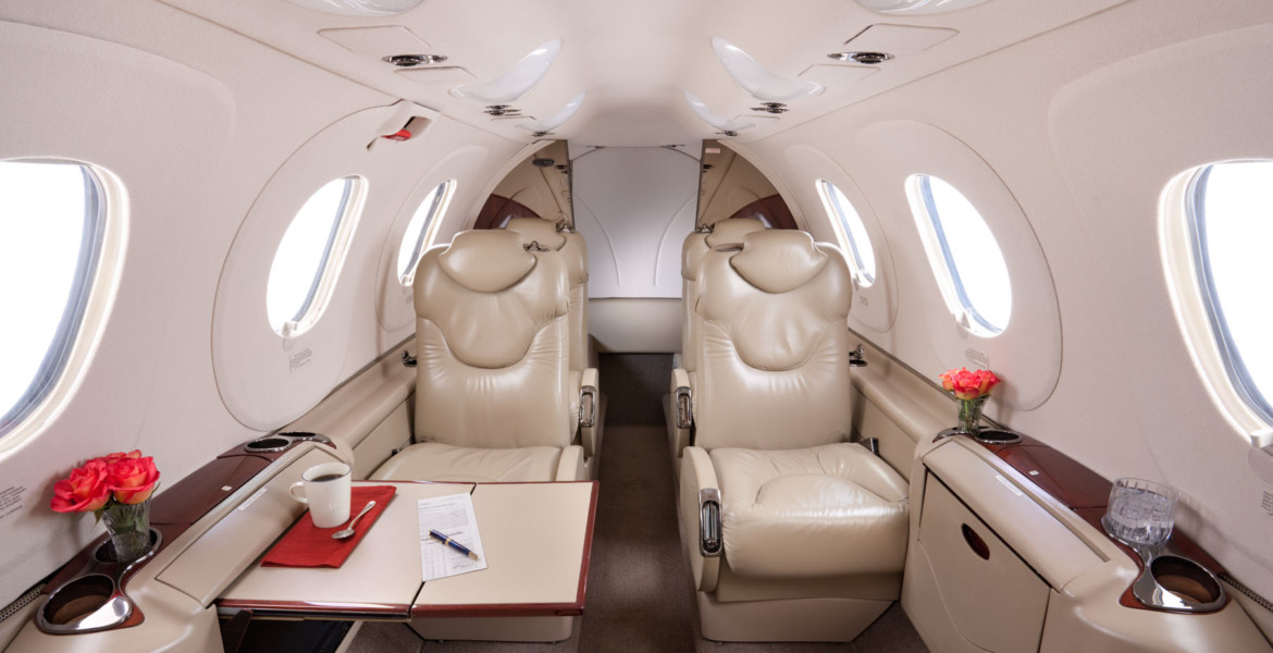 volo privato sul Beechcraft Premier I